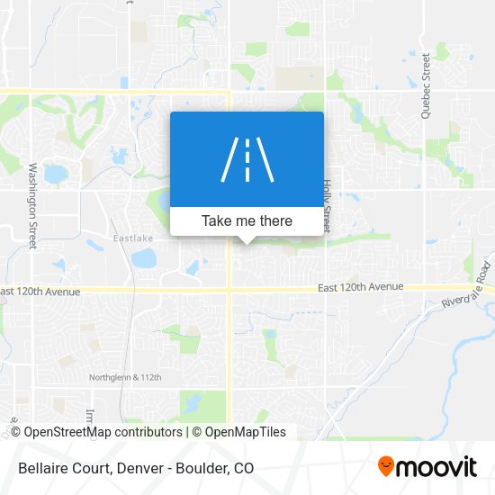 Bellaire Court map