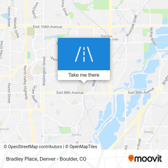 Bradley Place map
