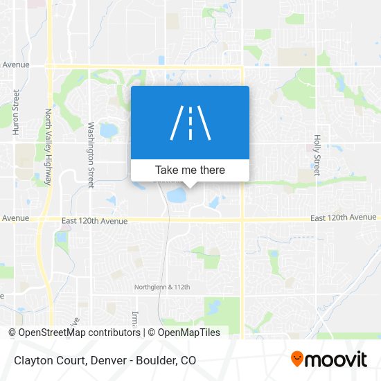 Clayton Court map