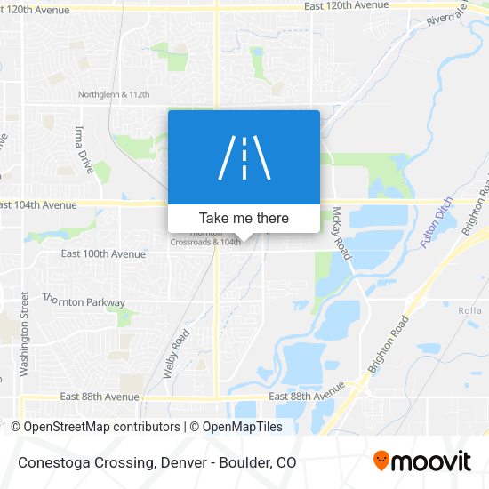 Mapa de Conestoga Crossing
