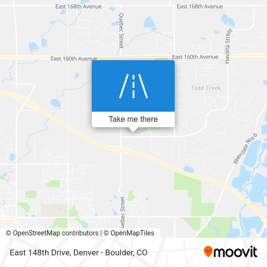 Mapa de East 148th Drive