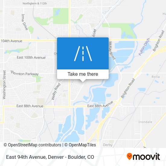 Mapa de East 94th Avenue