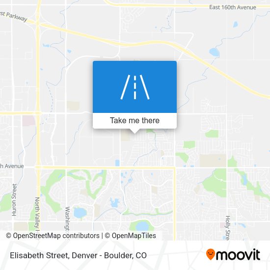 Elisabeth Street map