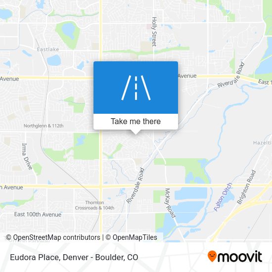 Eudora Place map