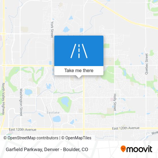 Garfield Parkway map