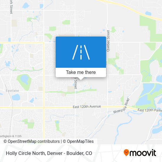 Mapa de Holly Circle North