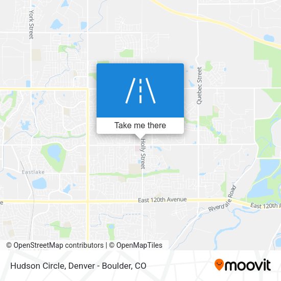 Hudson Circle map