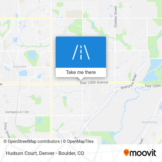 Hudson Court map