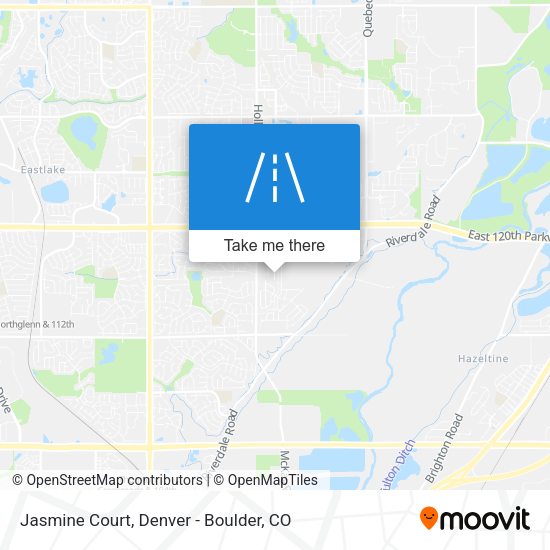 Mapa de Jasmine Court