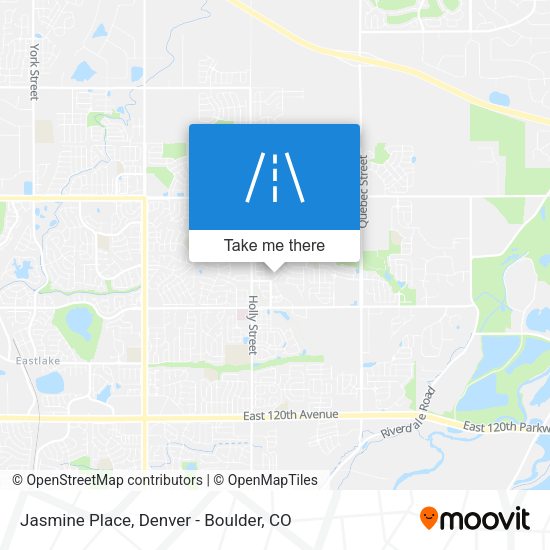 Mapa de Jasmine Place