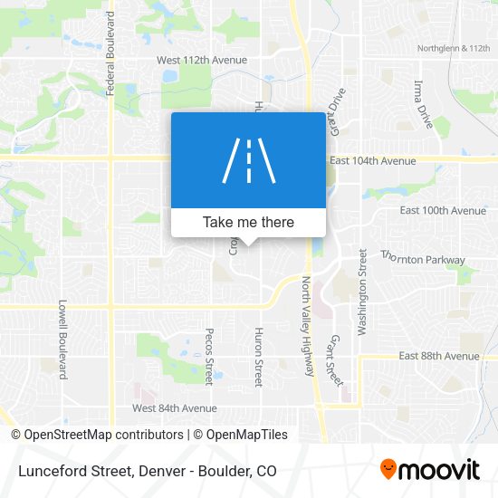 Lunceford Street map