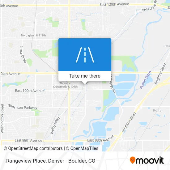 Rangeview Place map