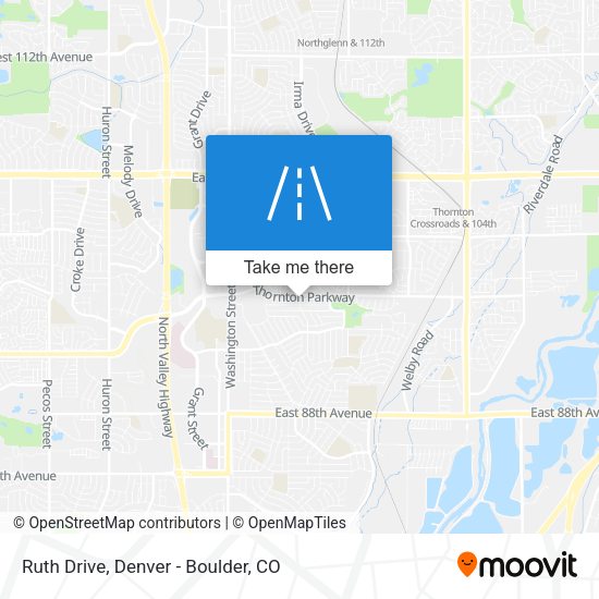 Mapa de Ruth Drive