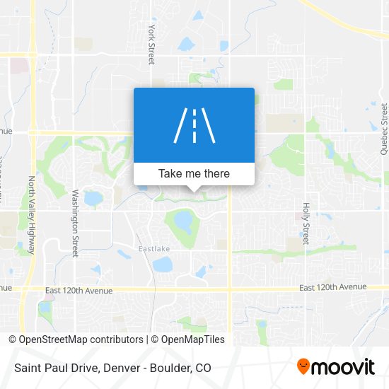 Mapa de Saint Paul Drive