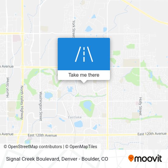 Signal Creek Boulevard map