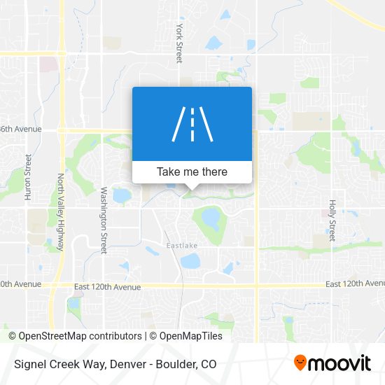Mapa de Signel Creek Way