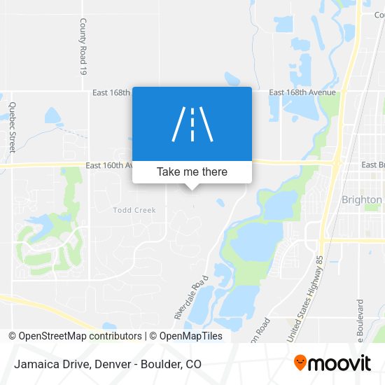 Mapa de Jamaica Drive