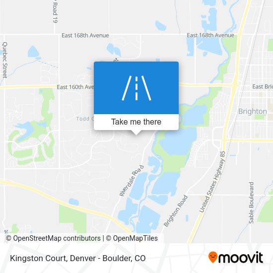 Kingston Court map
