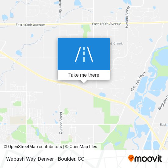 Mapa de Wabash Way