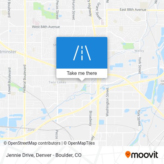 Mapa de Jennie Drive