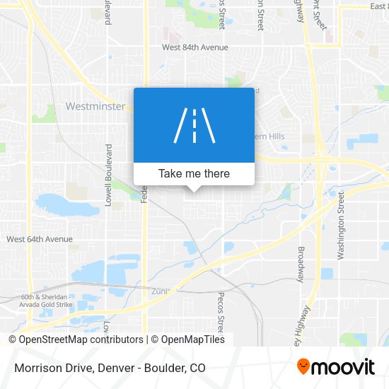 Morrison Drive map