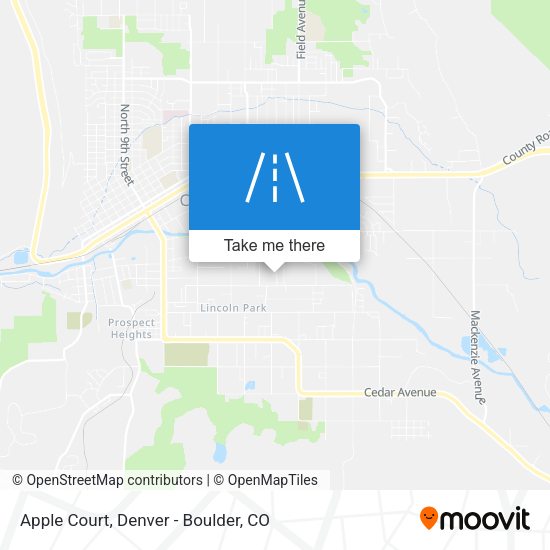 Mapa de Apple Court