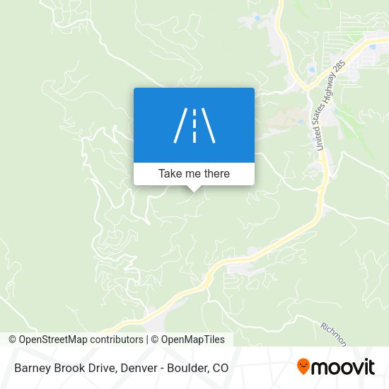 Mapa de Barney Brook Drive
