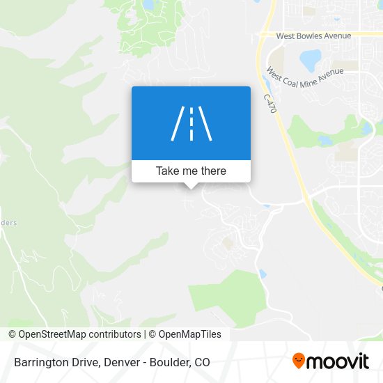 Mapa de Barrington Drive