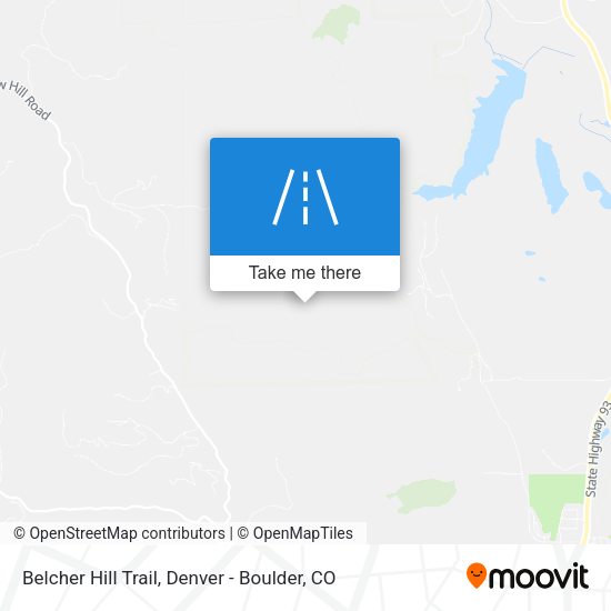 Belcher Hill Trail map