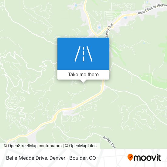 Belle Meade Drive map