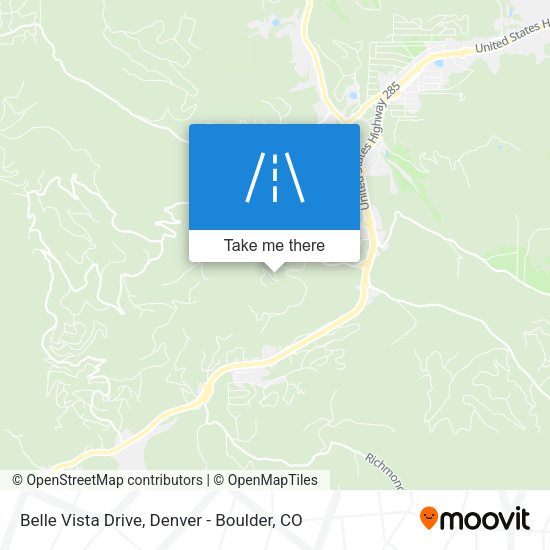 Mapa de Belle Vista Drive