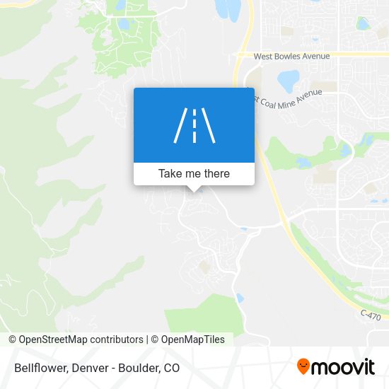 Mapa de Bellflower