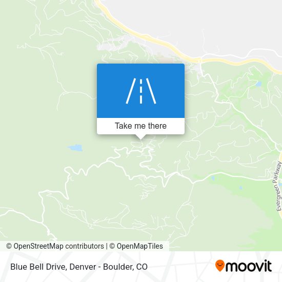 Blue Bell Drive map