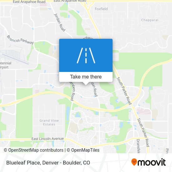 Blueleaf Place map