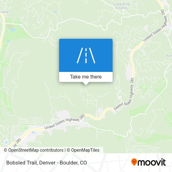 Bobsled Trail map