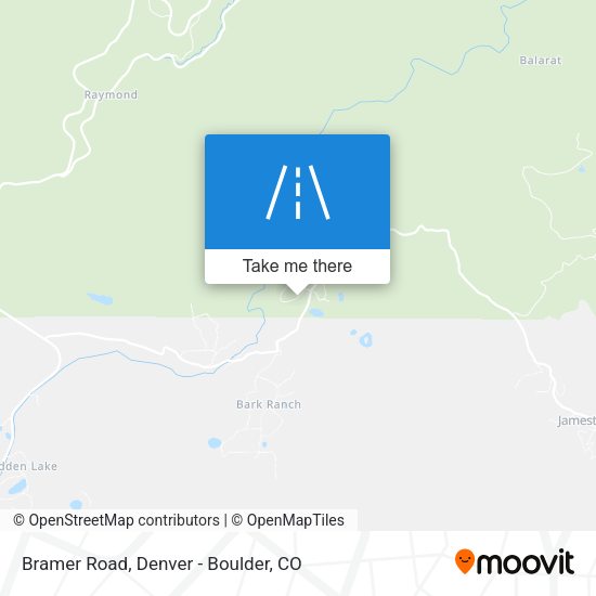 Mapa de Bramer Road