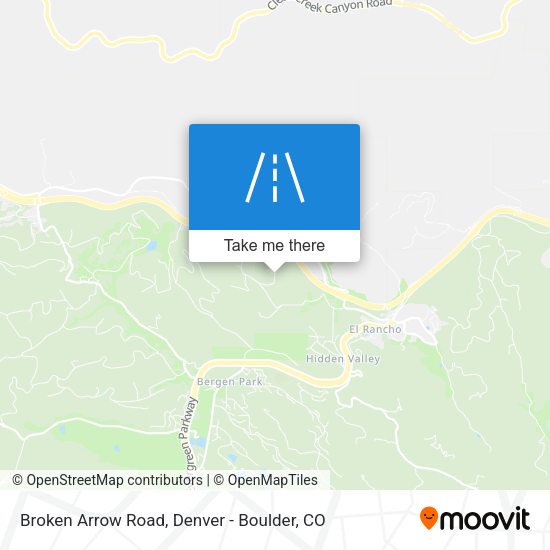Broken Arrow Road map