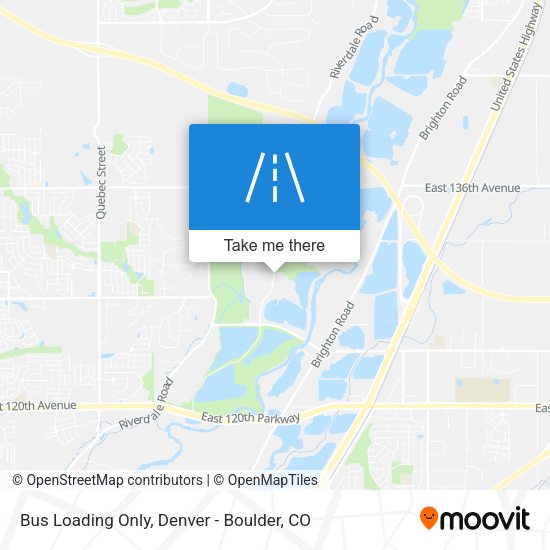 Bus Loading Only map