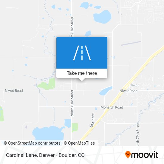 Cardinal Lane map