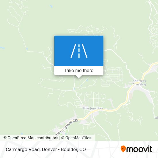 Carmargo Road map