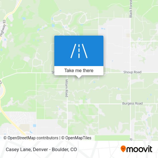 Mapa de Casey Lane