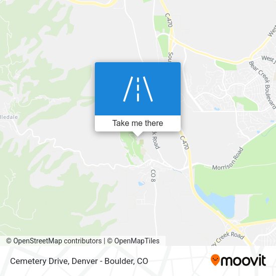 Mapa de Cemetery Drive