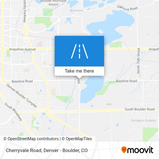 Cherryvale Road map