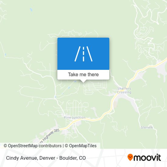 Mapa de Cindy Avenue