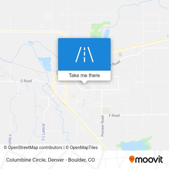Columbine Circle map
