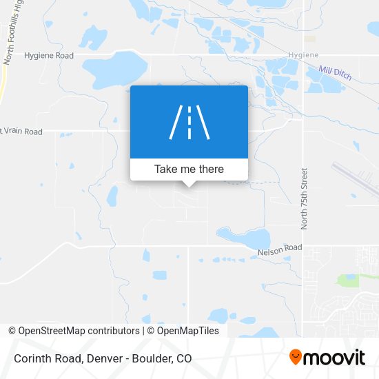 Mapa de Corinth Road