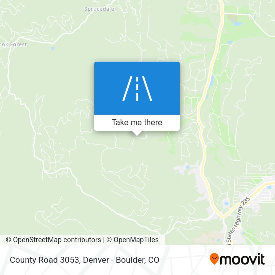 County Road 3053 map