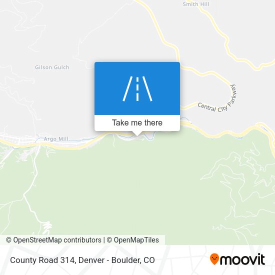 Mapa de County Road 314