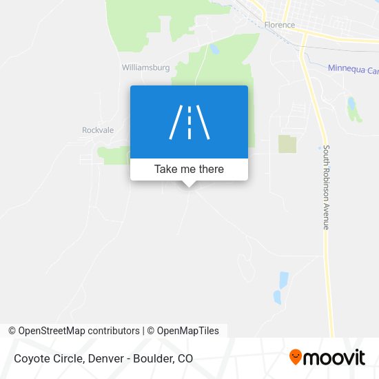 Coyote Circle map