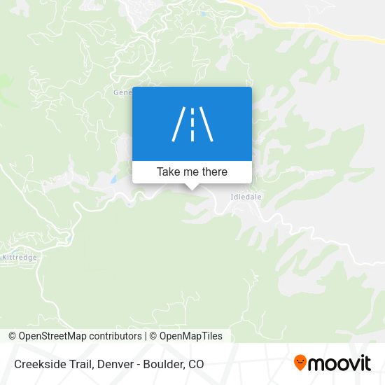 Creekside Trail map